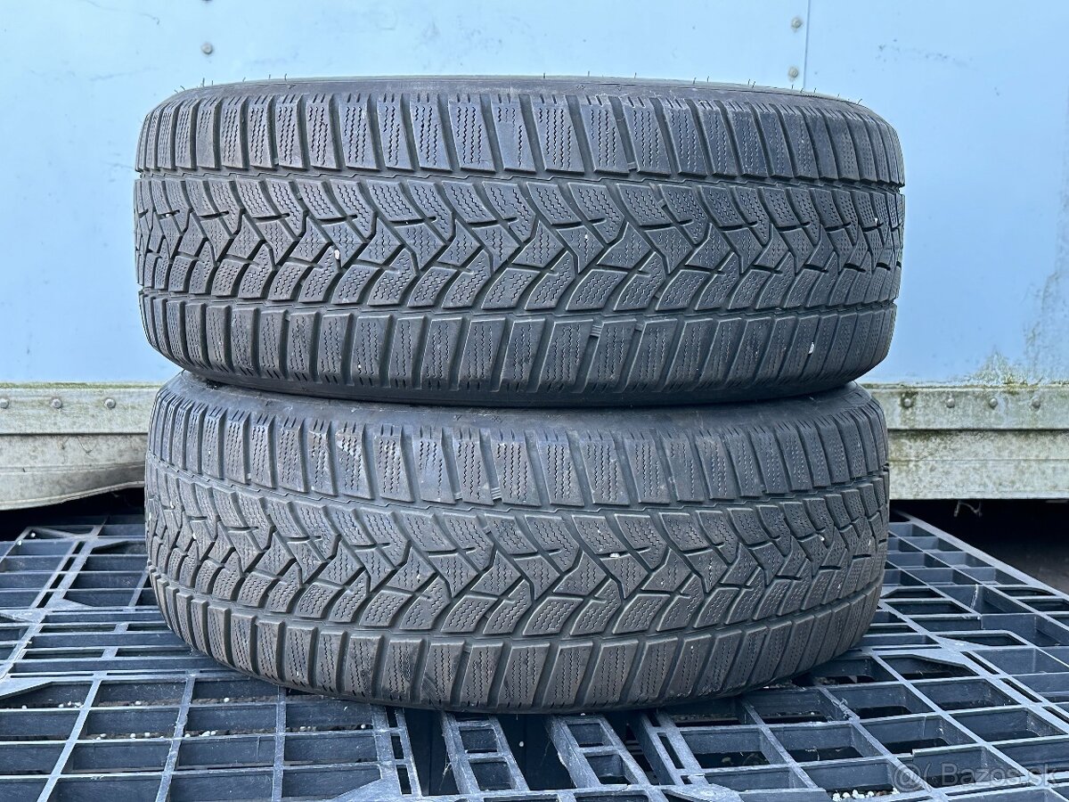 PREDÁM 2 kusy zimné pneumatiky DUNLOP 205/55 R16 91H