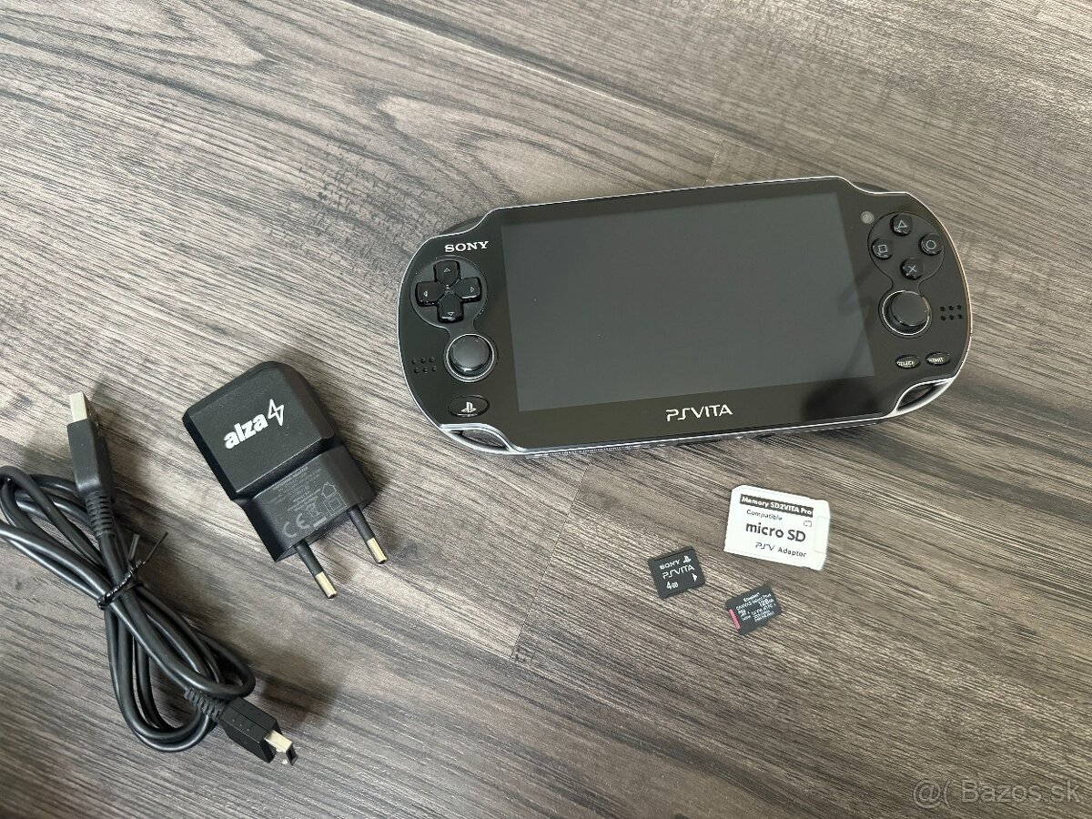 Predám PLAYSTATION VITA OLED, 128 GB, 64 hier