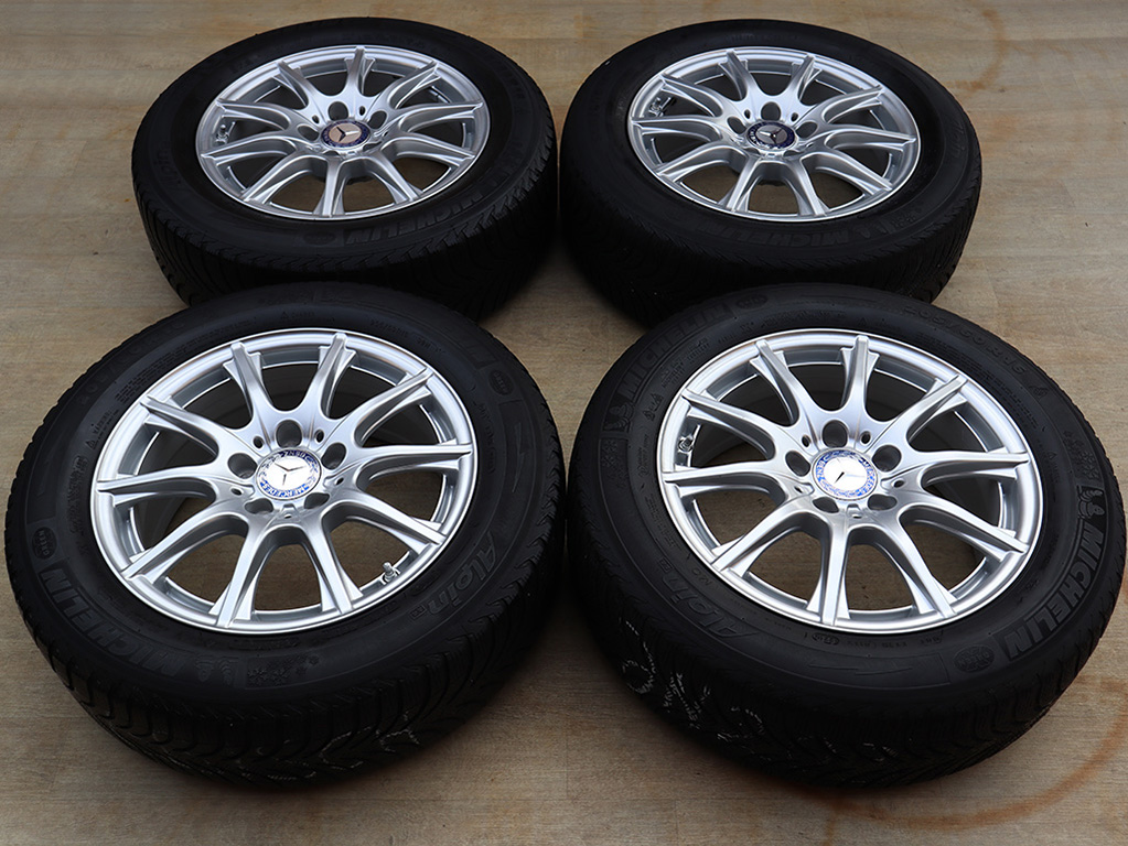 16" Alu kola = 5x112 = MERCEDES C-CLASS – ZIMNÍ + ČIDLA