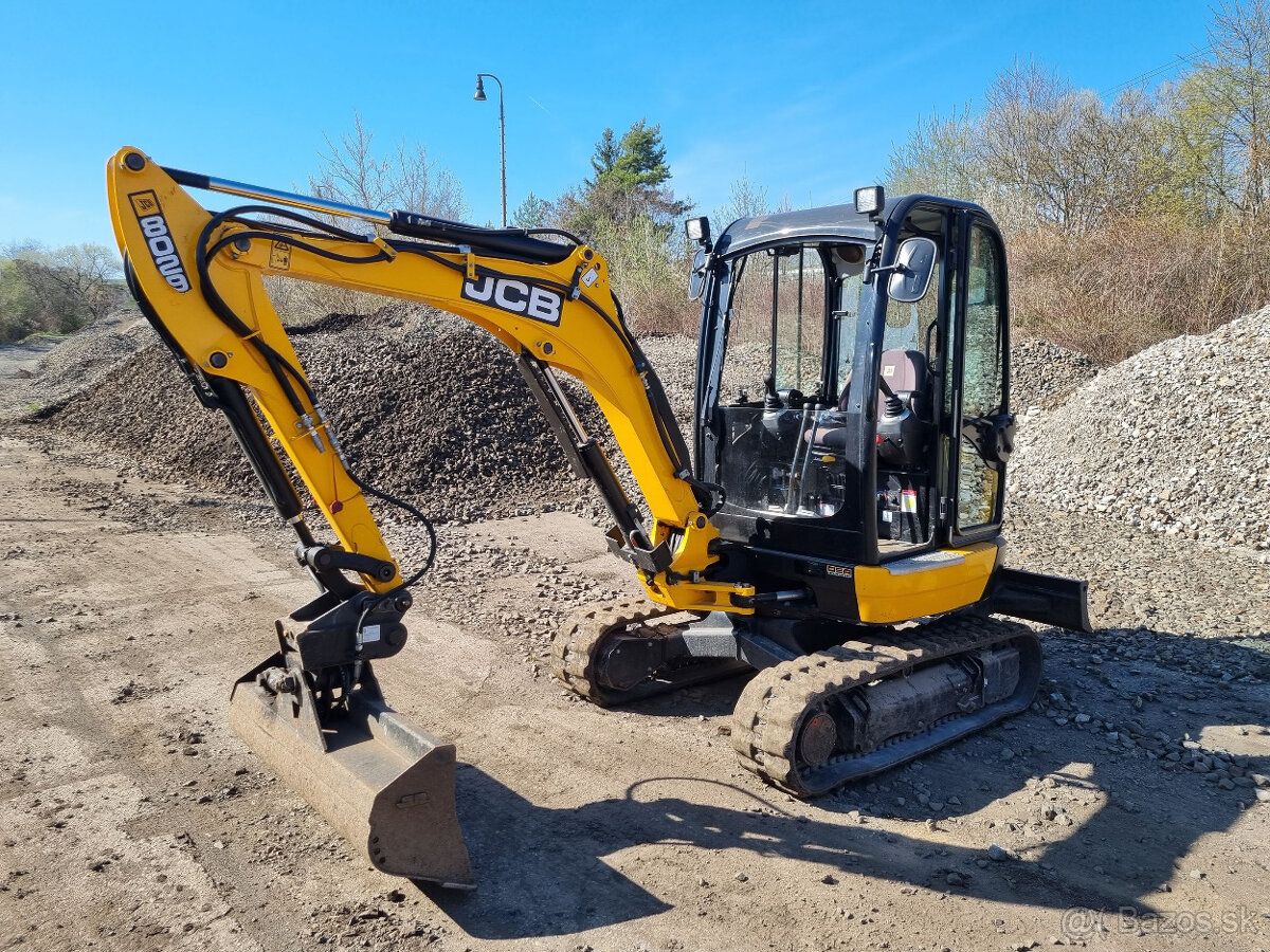 Predám pásový bager JCB 8029 + MS03