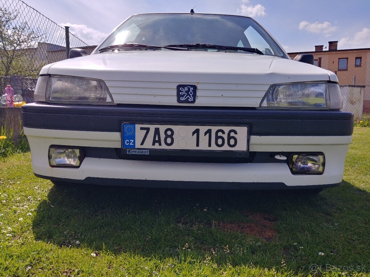 Peugeot 106 Rallye nárazníky,lemy,budíky