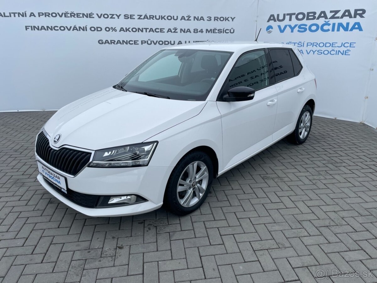 Škoda Fabia 3 1.0TSi STYLE ČR 1.maj. DPH