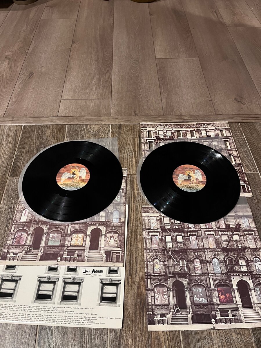 LED ZEPPELIN Physical Graffity 2xLP 1975 vydanie