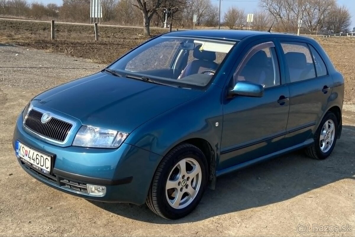 Škoda Fabia 1.2 HTP 47 kW, benzín – 2003