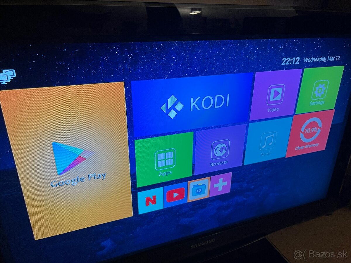 Novy 4K Android TV Box - filmy+serialy