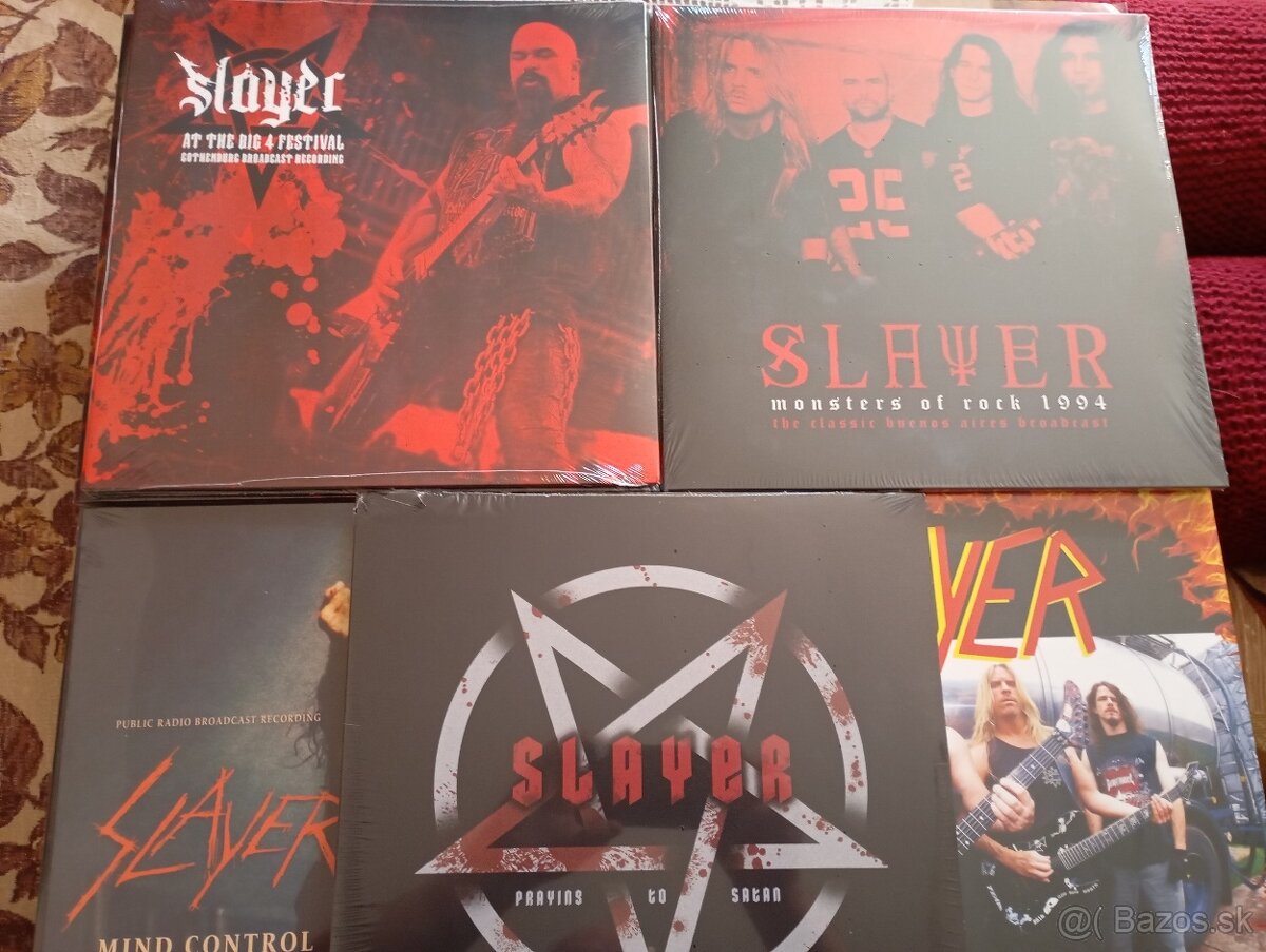 Slayer LP platne,cd, Dvd BD