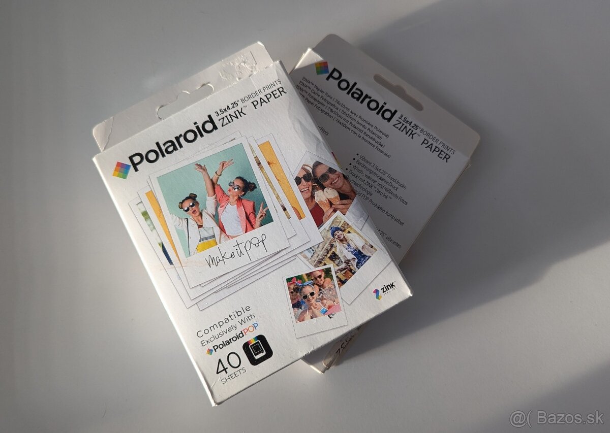 Polaroid zink papier pre Polaroid POP 3,5x4,25