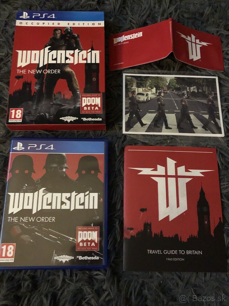 Wolfenstein New Order & New Colossus zberateľské edície