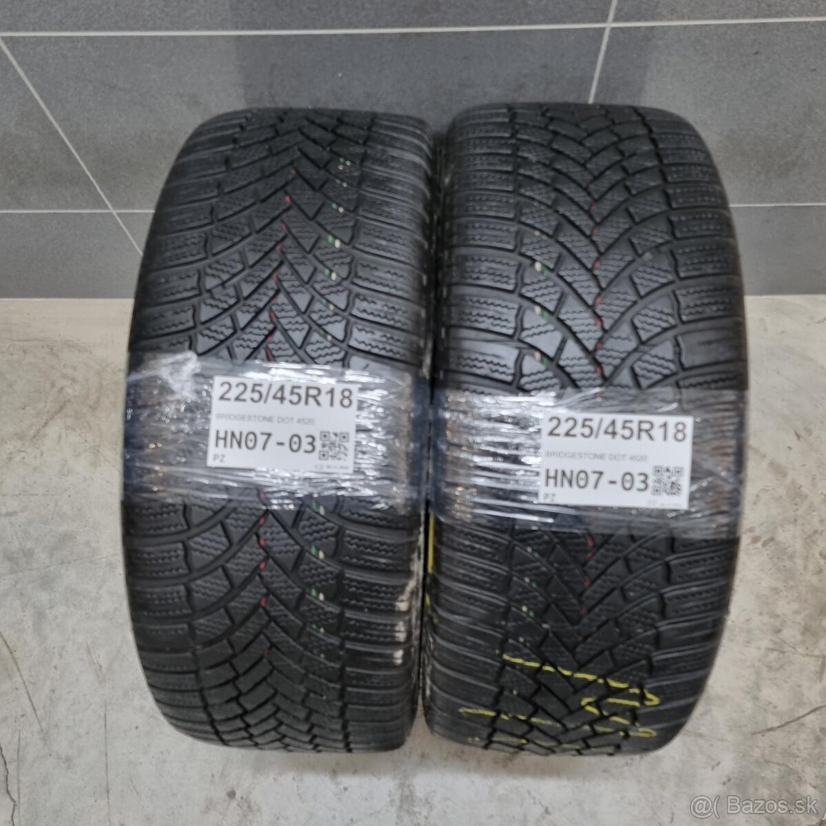 Zimné pneumatiky 225/45 R18 BRIDGESTONE DOT4520