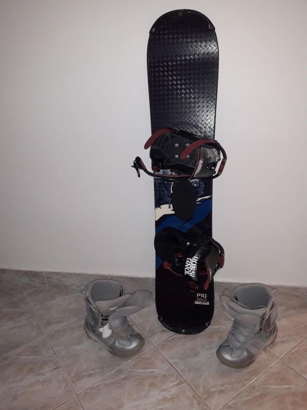 snowbord ATOMIC 120 , + topanky