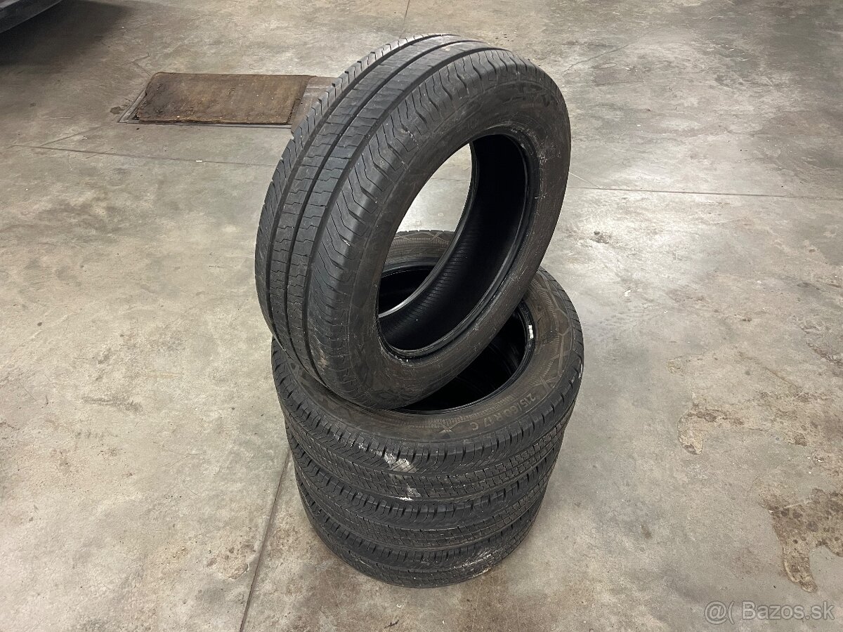 Letné pneumatiky Continental 215/60 R17 C