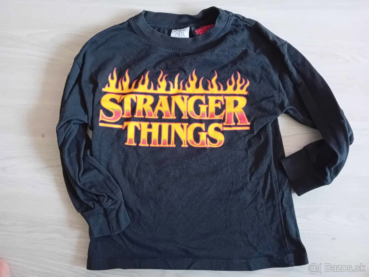 Detské tričko stranger things 116 zara