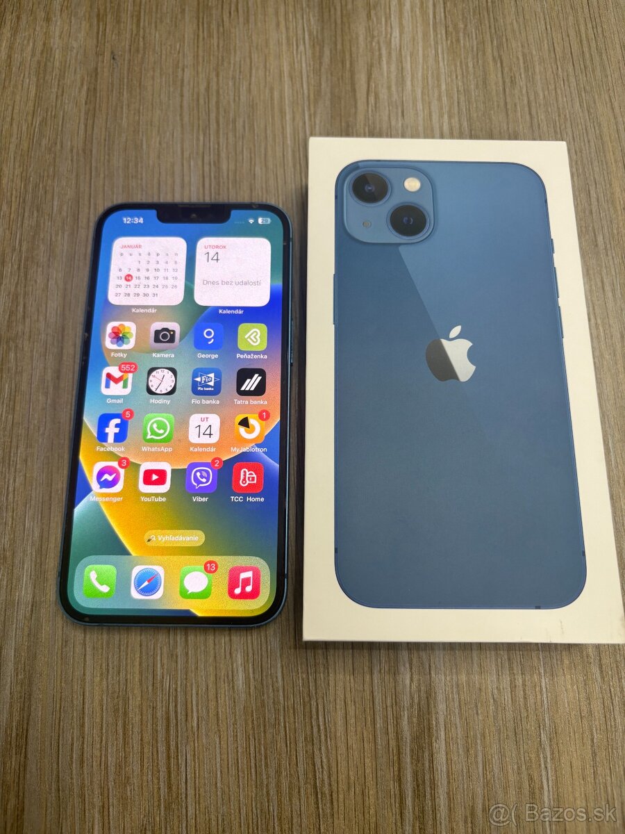 Iphone 13, 128 Gb, Blue