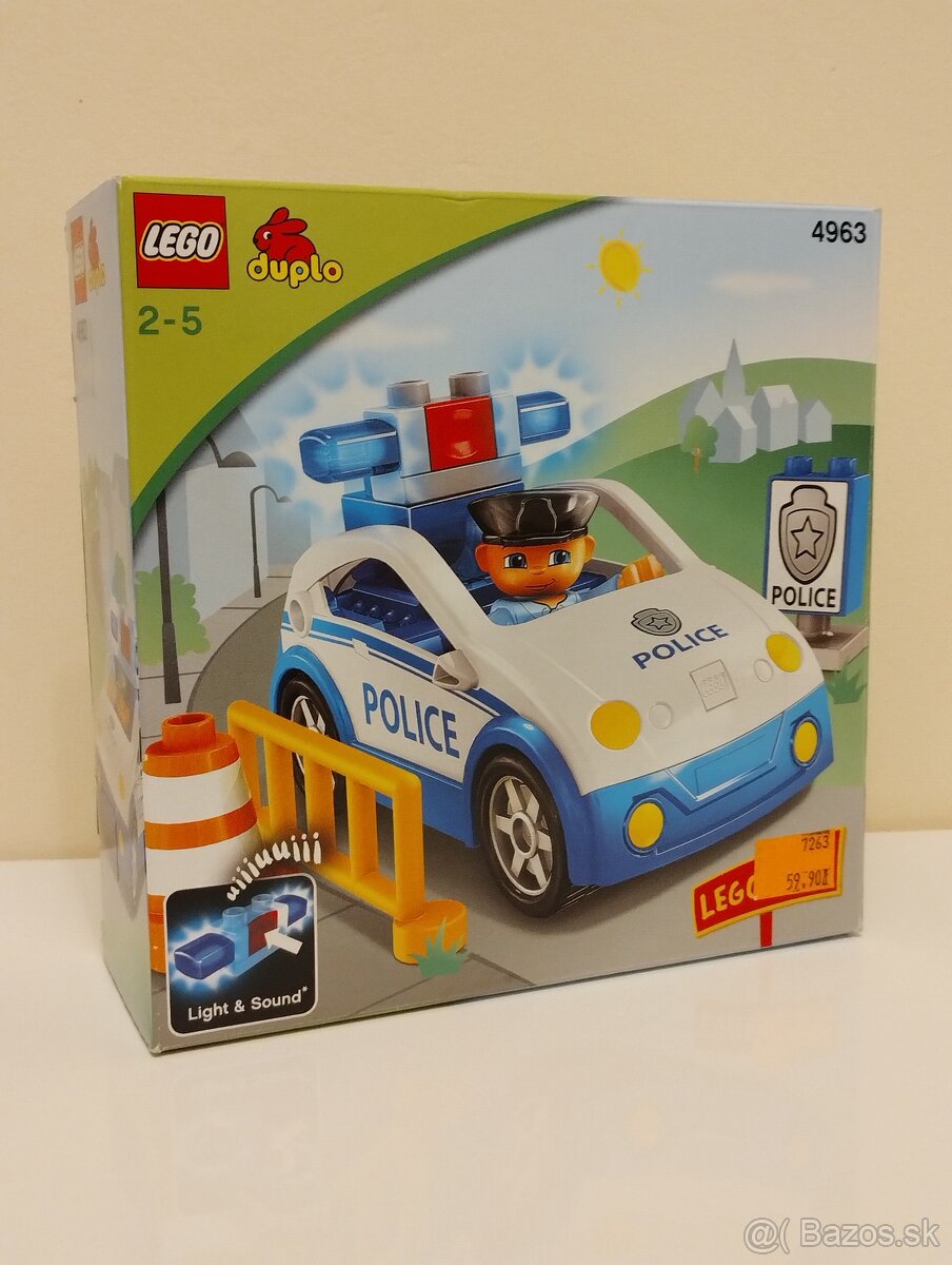 LEGO Duplo 4963 Policajná hliadka