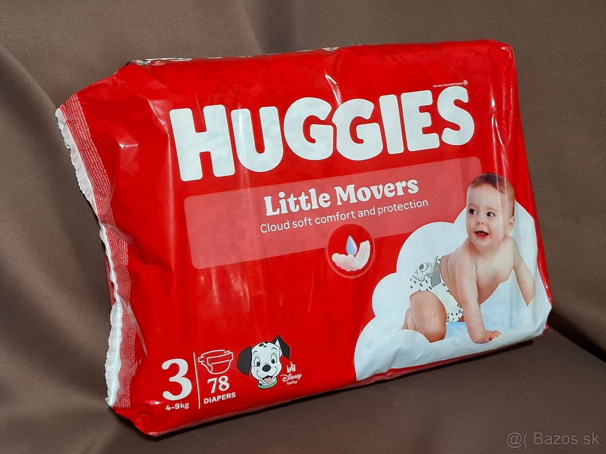 Plienky Huggies Little Movers 4-9 kg