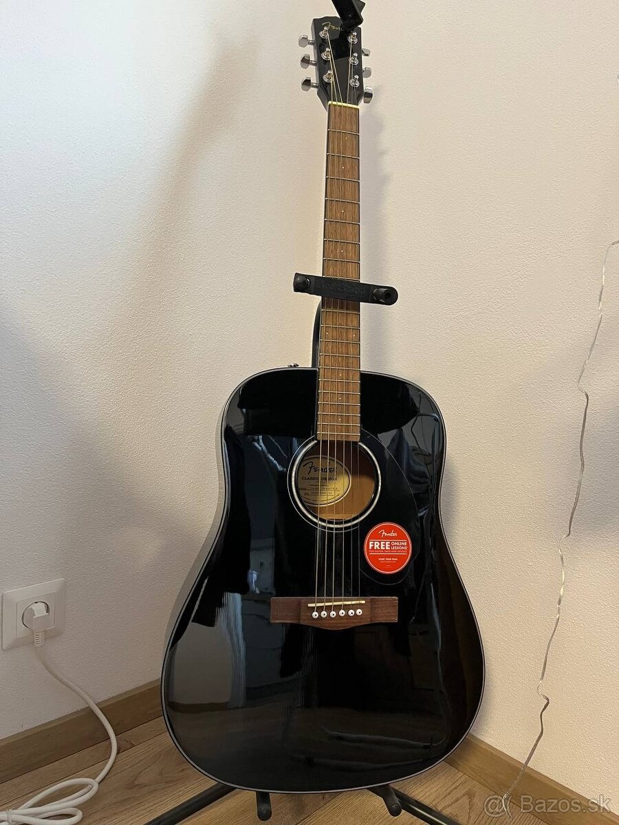 Predám akustickú gitaru s príslušenstvom Fender CD-60S