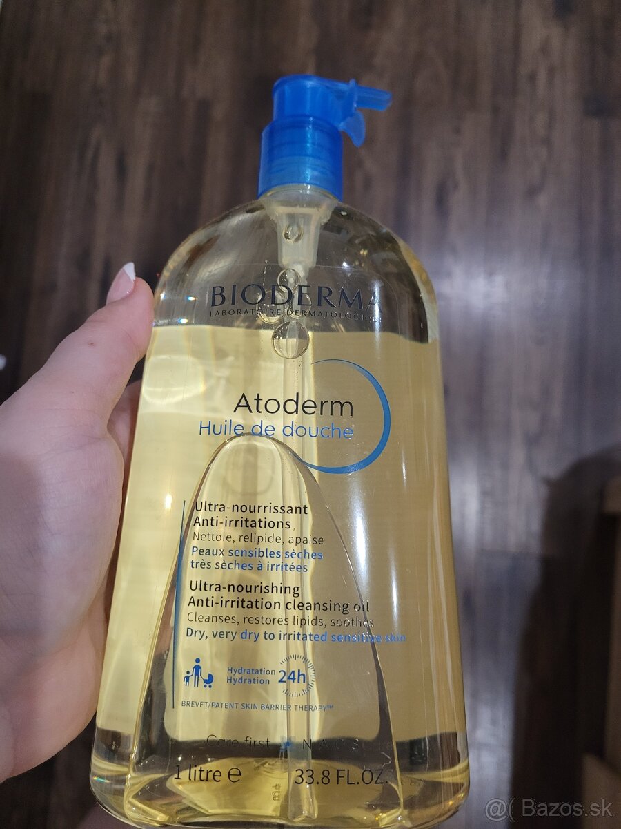 bioderma atoderm sprchovy olej 1l