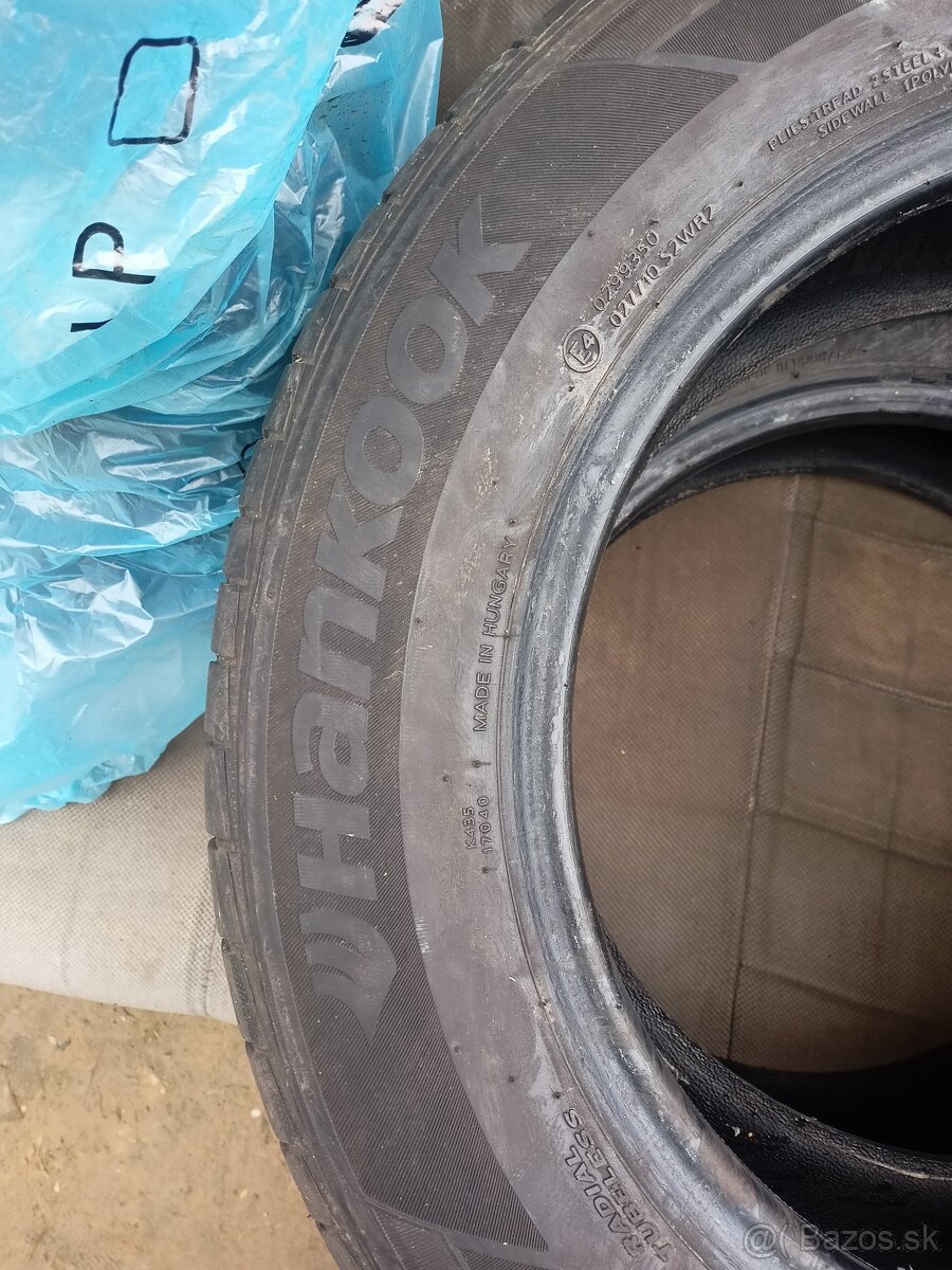 Predám Letné Pneu Hankook 195/65R15