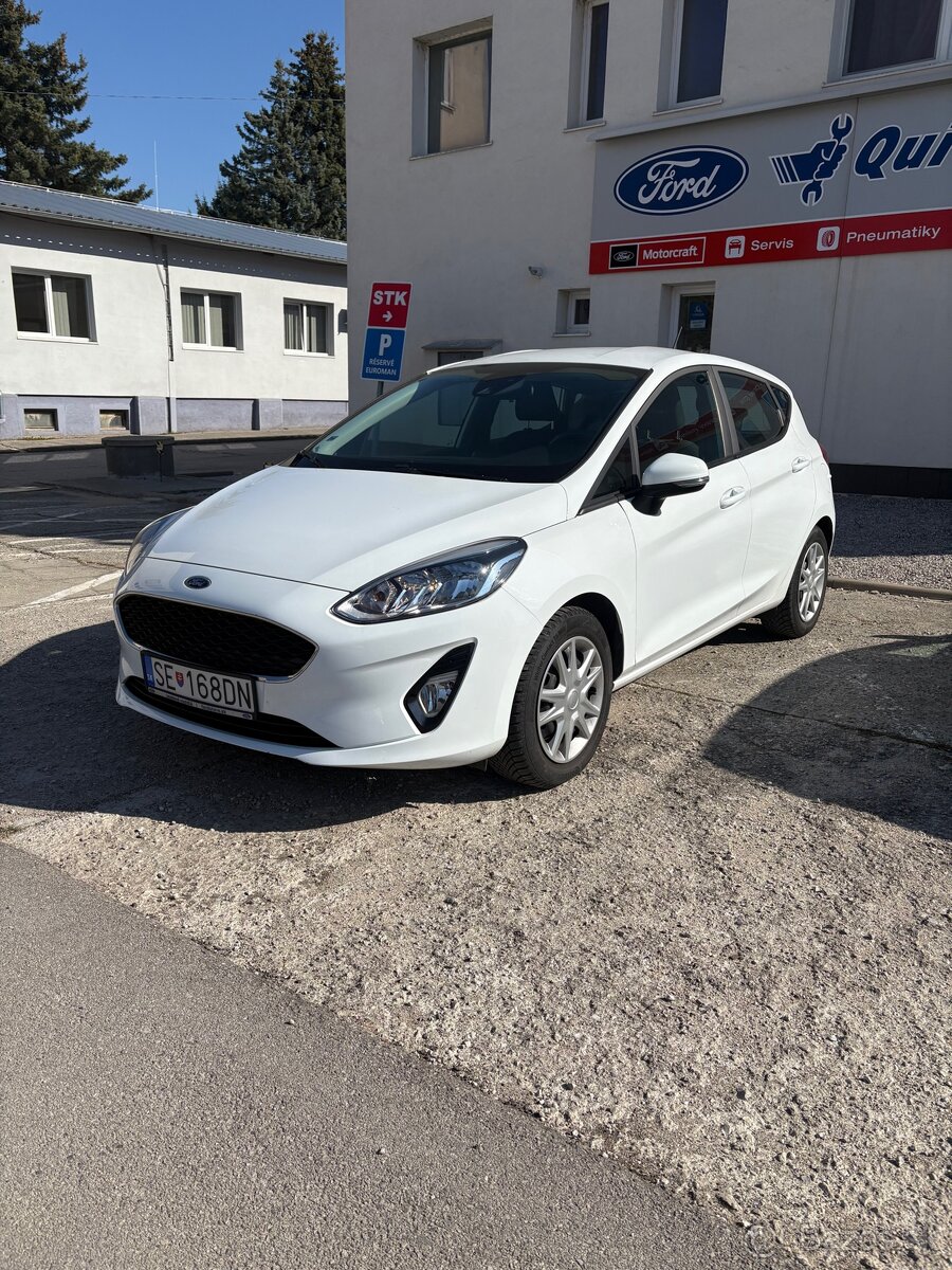 Predám Ford Fiesta 1.1, benzin, 52kW, 2017 r.v., 79000km