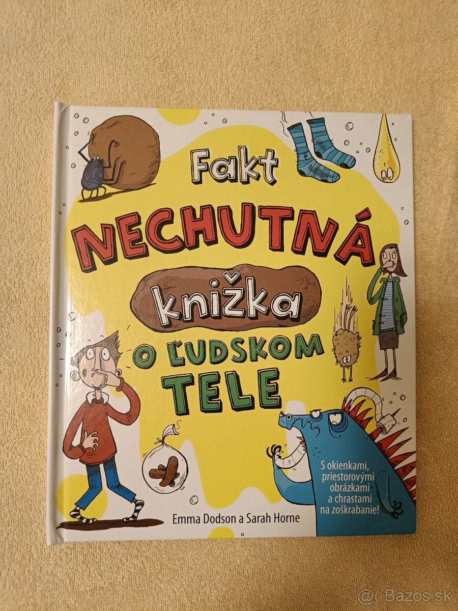 Predám knihu Fakt nechutná knižka o ľudskom tele (Emma Home