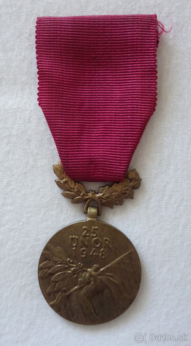 Vyznamenanie medaila Rad 25. februára 1948