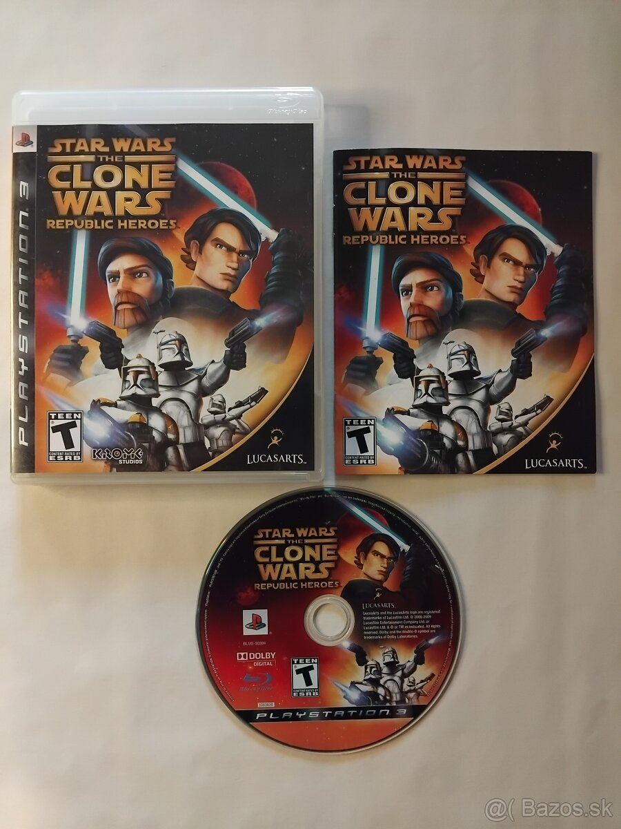 Star Wars the Clone Wars Republic Heroes - PS3