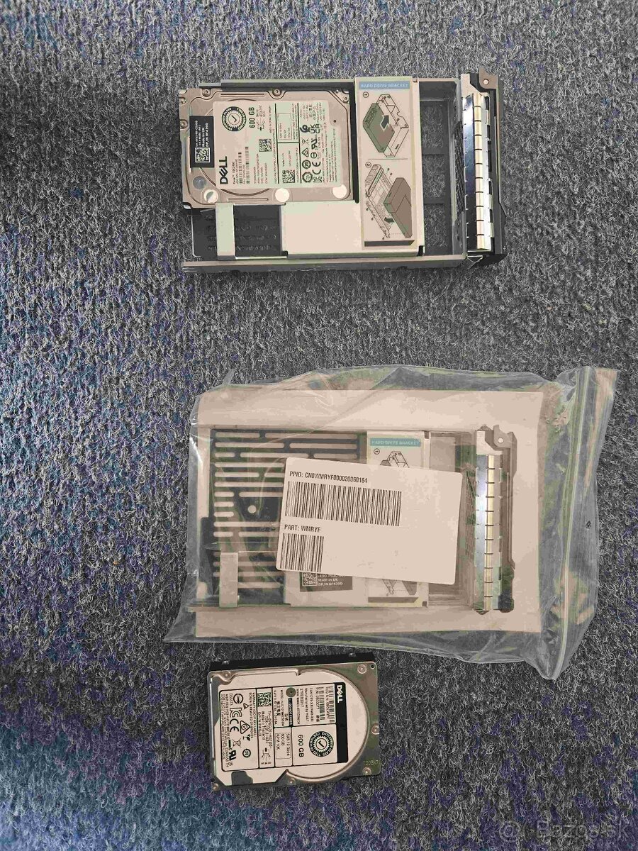 DELL  SAS disky 600GB