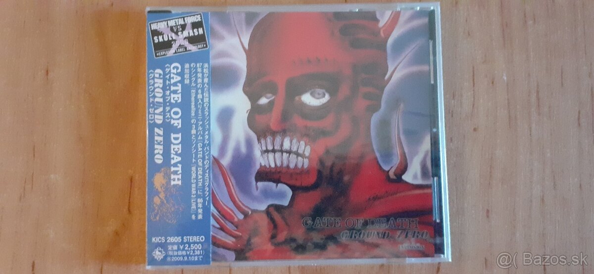 metal CD - GROUND ZERO - Gate Of Death