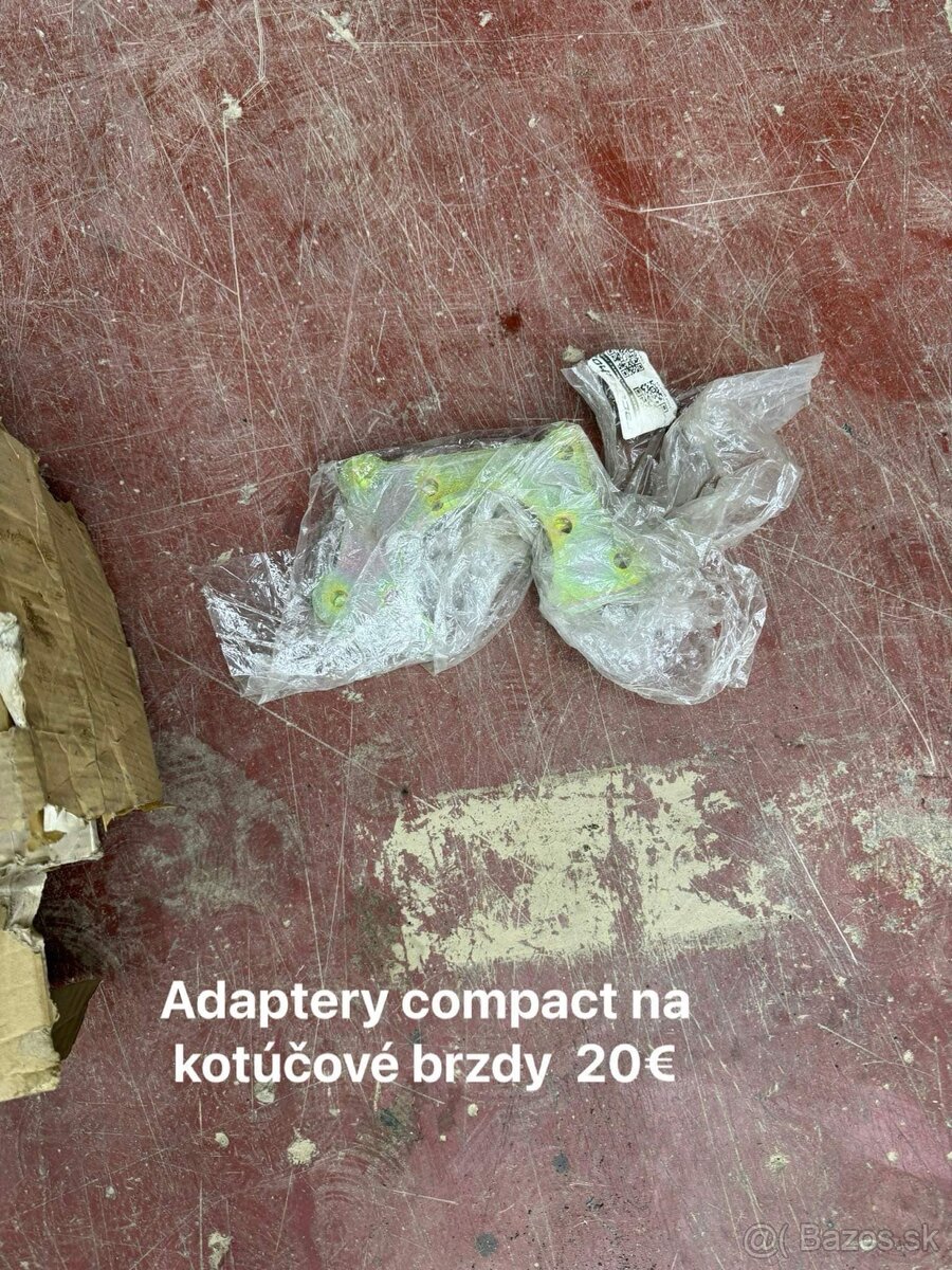 Adaptéry compact na kotúčové brzdy