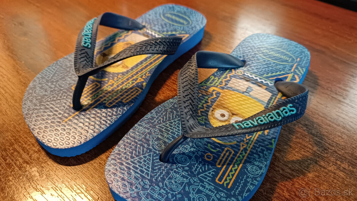 Detské šľapky HAVAIANAS Kids Minions