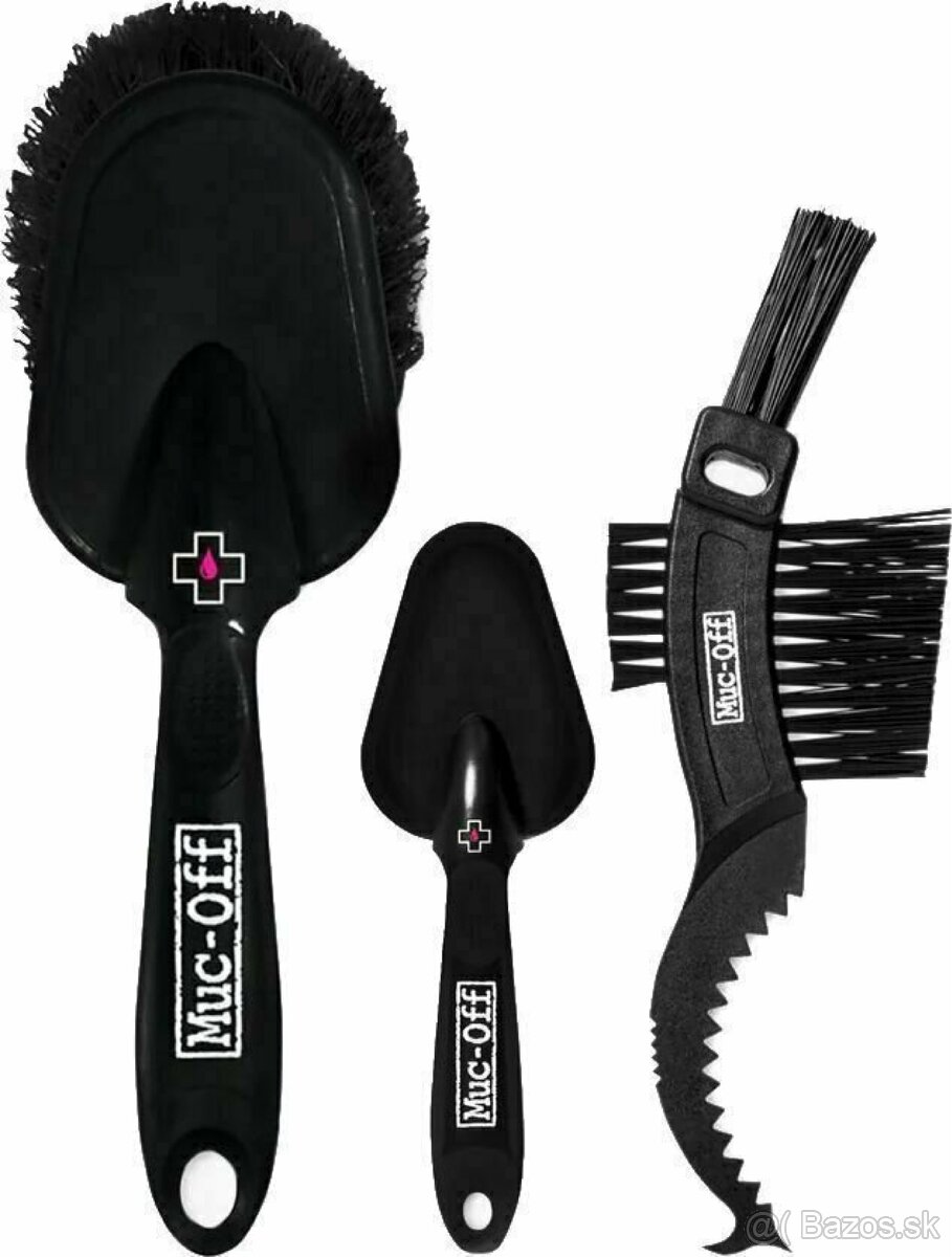 Muc-Off 3x Premium Brush Set kief