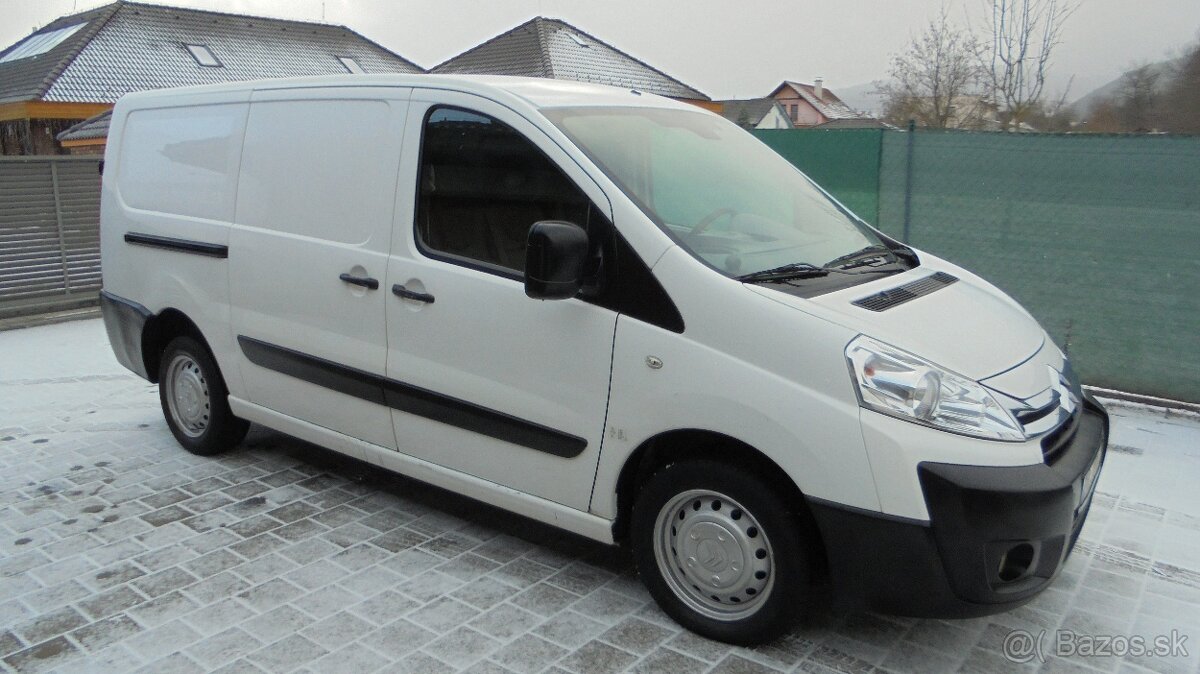 CITROEN JUMPY 1.6HDi 66KW L2-dlhy, H1-vysoky, R.V.2013/3  SR