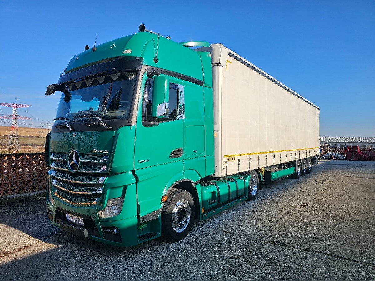 Mercedes Actros 530 mega + Wielton mega mulda