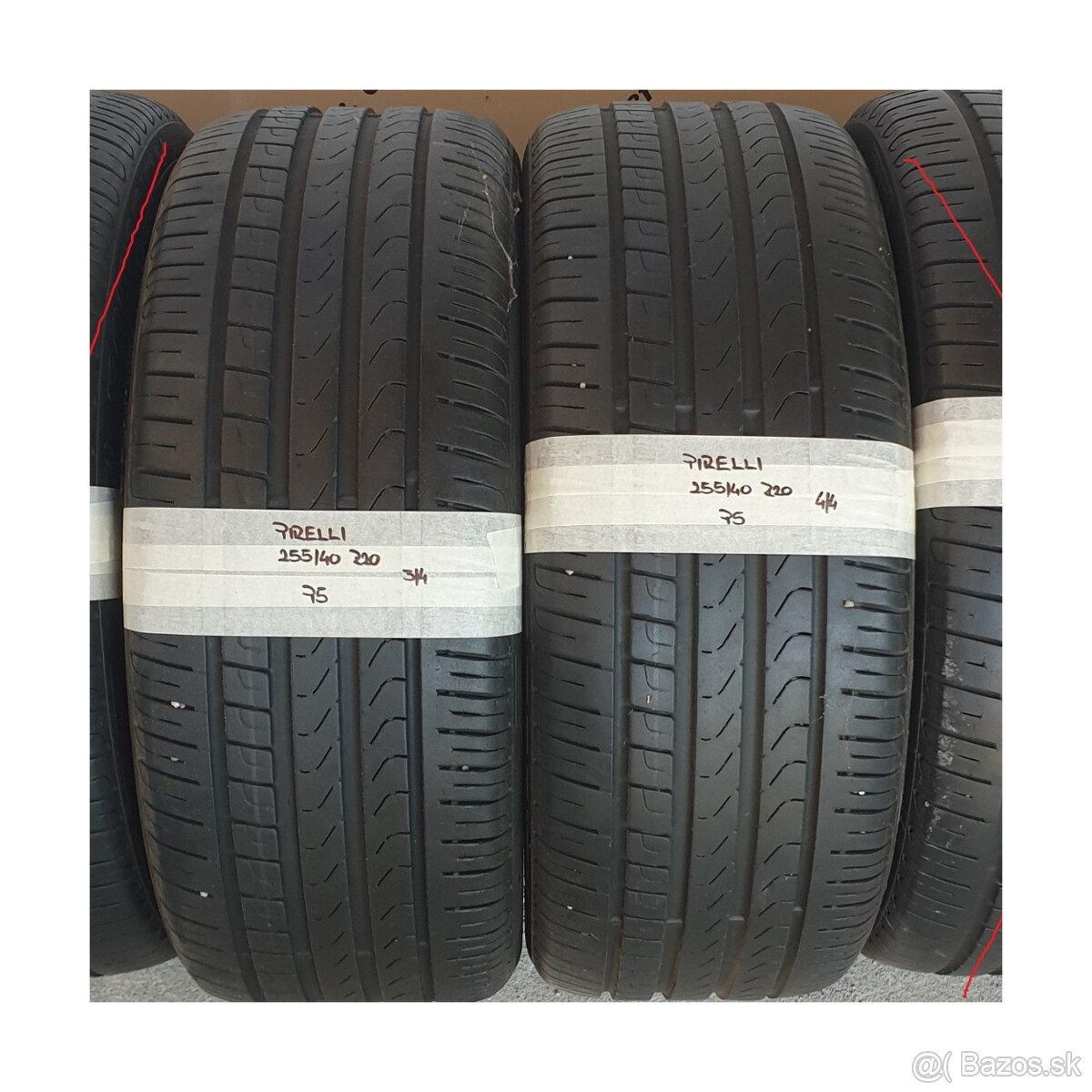 255/40 R20 PIRELLI letné pneumatiky