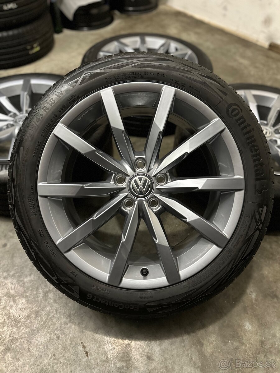 Nepoužitá letná sada VW Monterey 5x112 R18 , 235/45/18