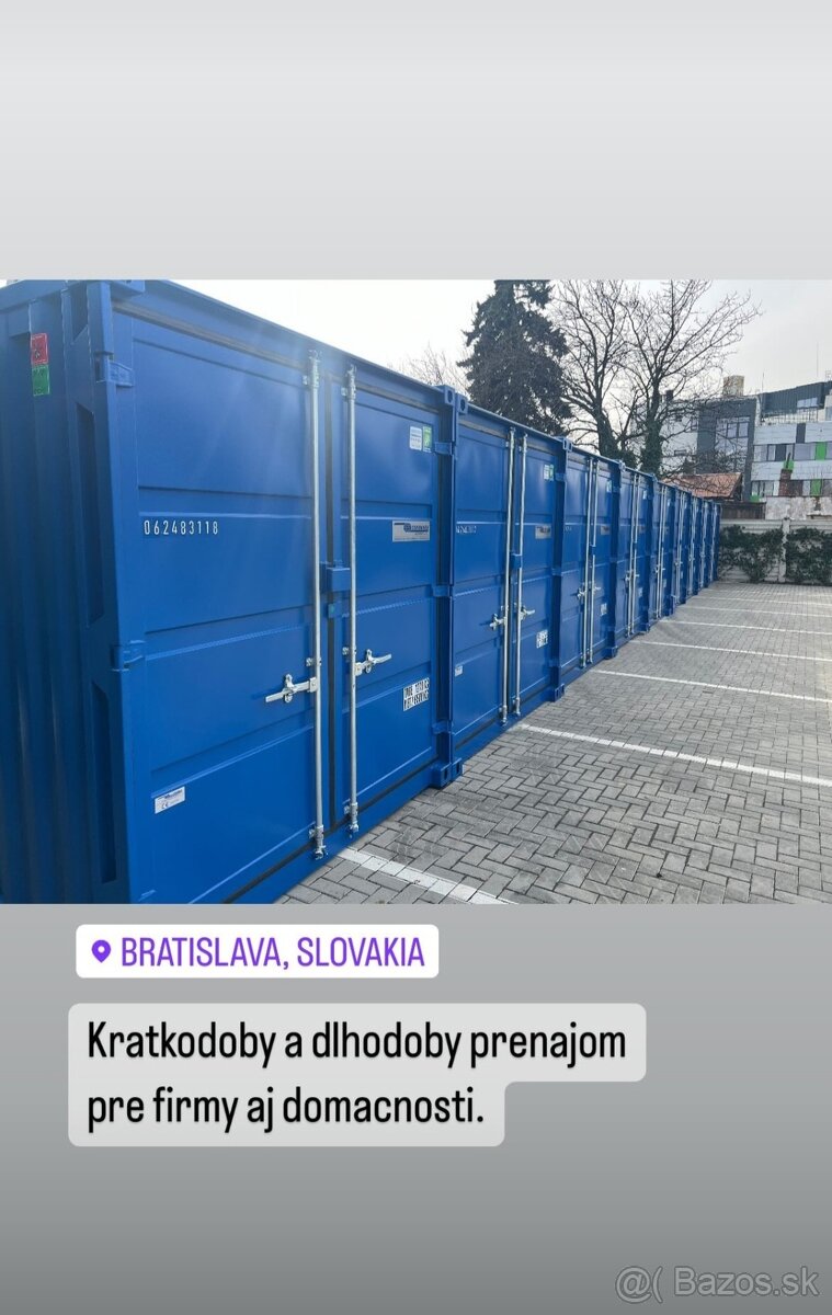 Skladovy priestor na prenájom