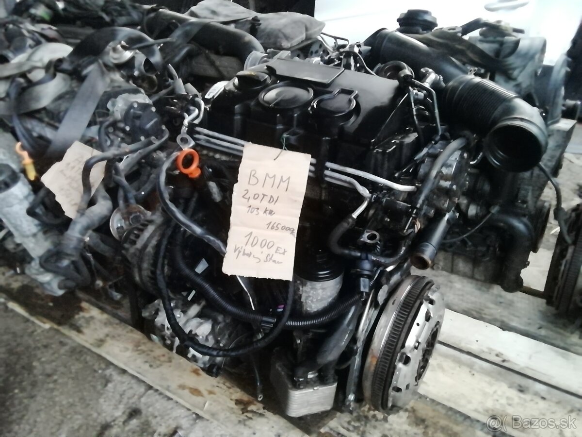 Motor 2,0 tdi 103 kW BMM volkswagen group