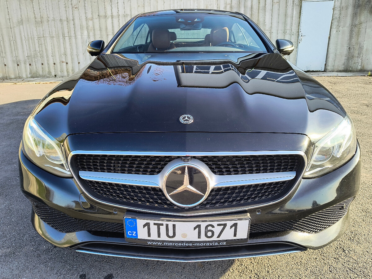 Mercedes-Benz Třídy E 400d 4M KUPÉ/VZDUCH/PANO/1.M.ČR/ZÁRUKA