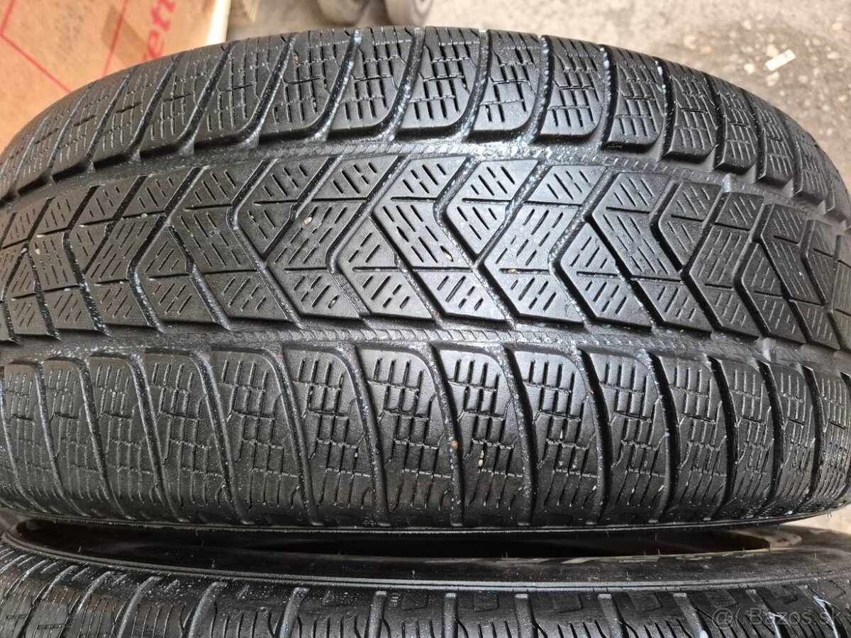 235/55 r19 zimné 4 ks PIRELLI dezén 6,7- 6,2 mm DOT2019