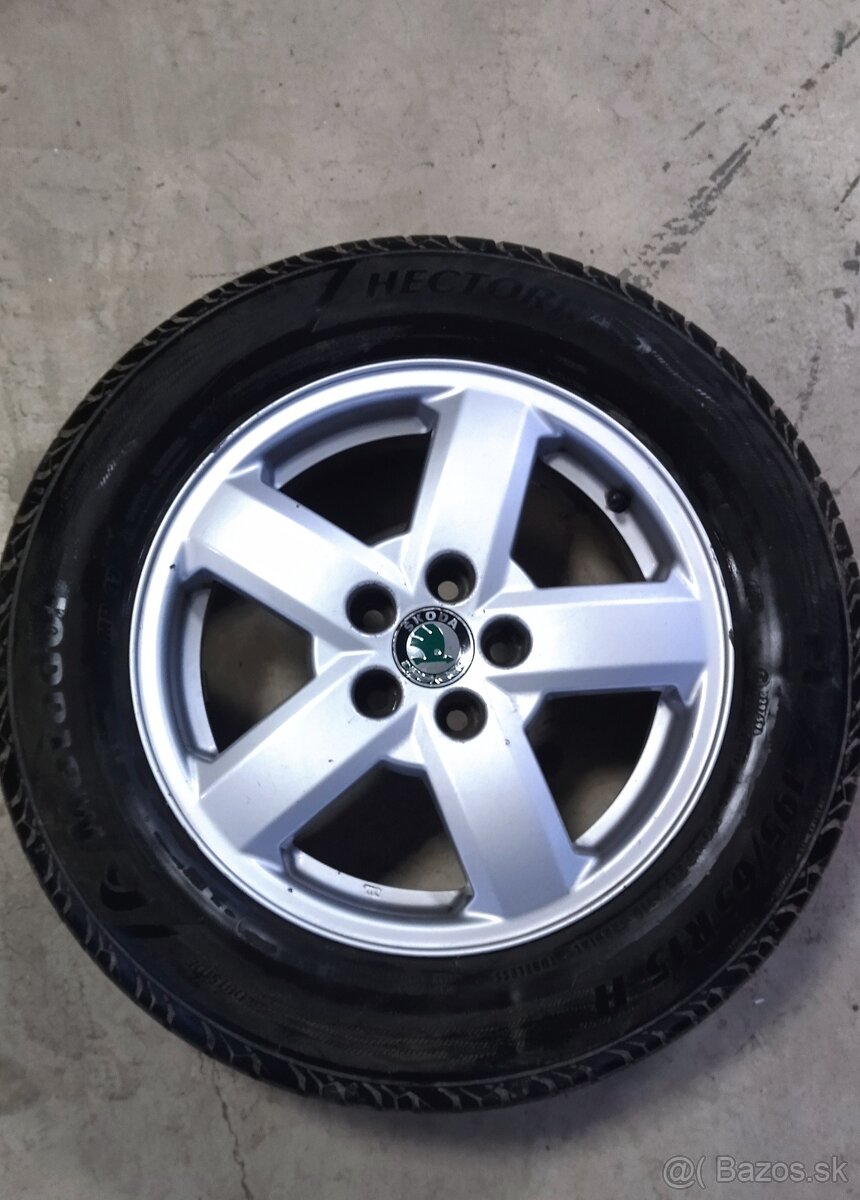 Disky škoda 5x100 R15 letne