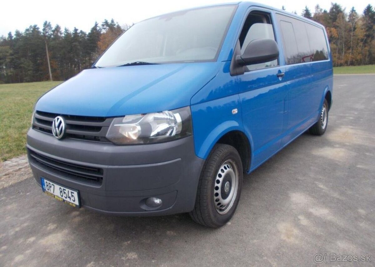 Volkswagen Transporter 2,0 TDI 103 KW 9 MÍST nafta manuál