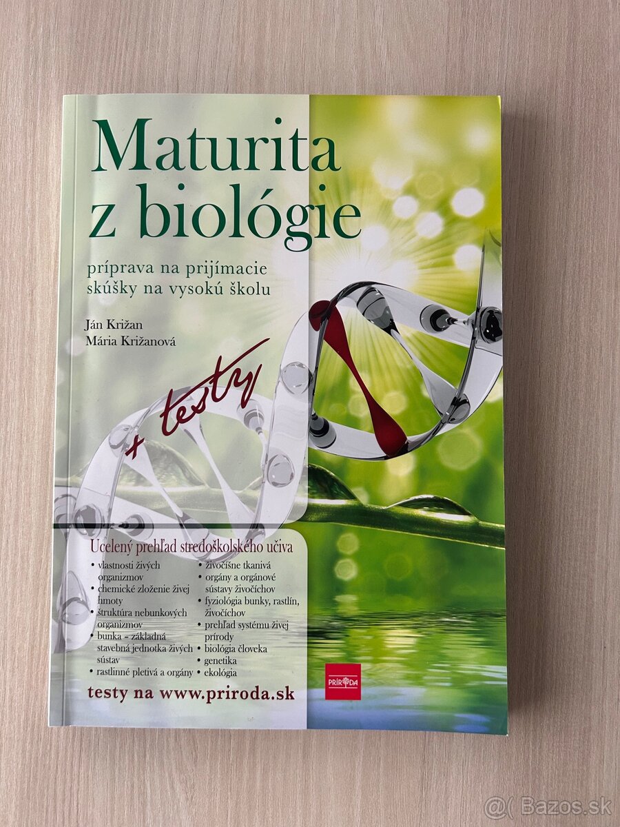 maturita z biológie