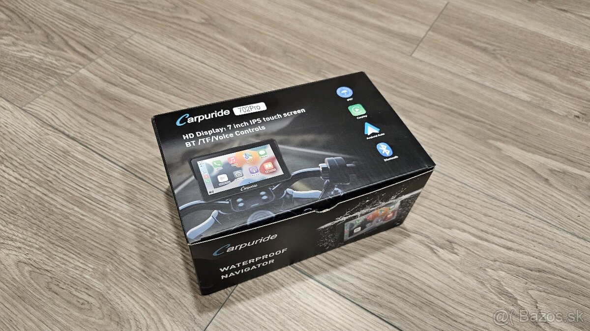 Carplay/Display na motorku Carpiride W702