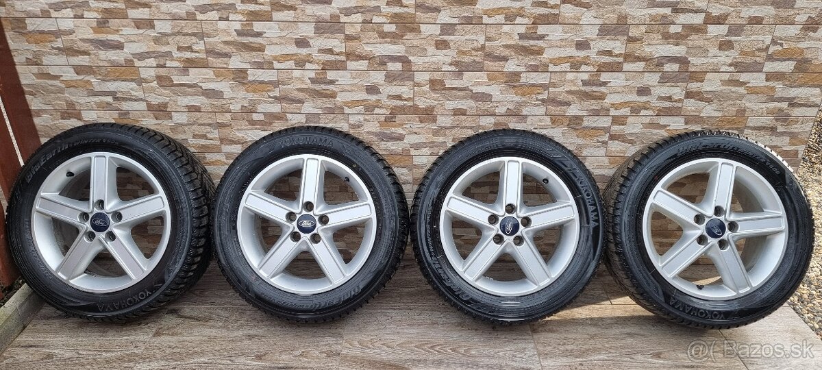 Predám orginal Ford elektrony 5x108 r16 Yokohama zimné205/55