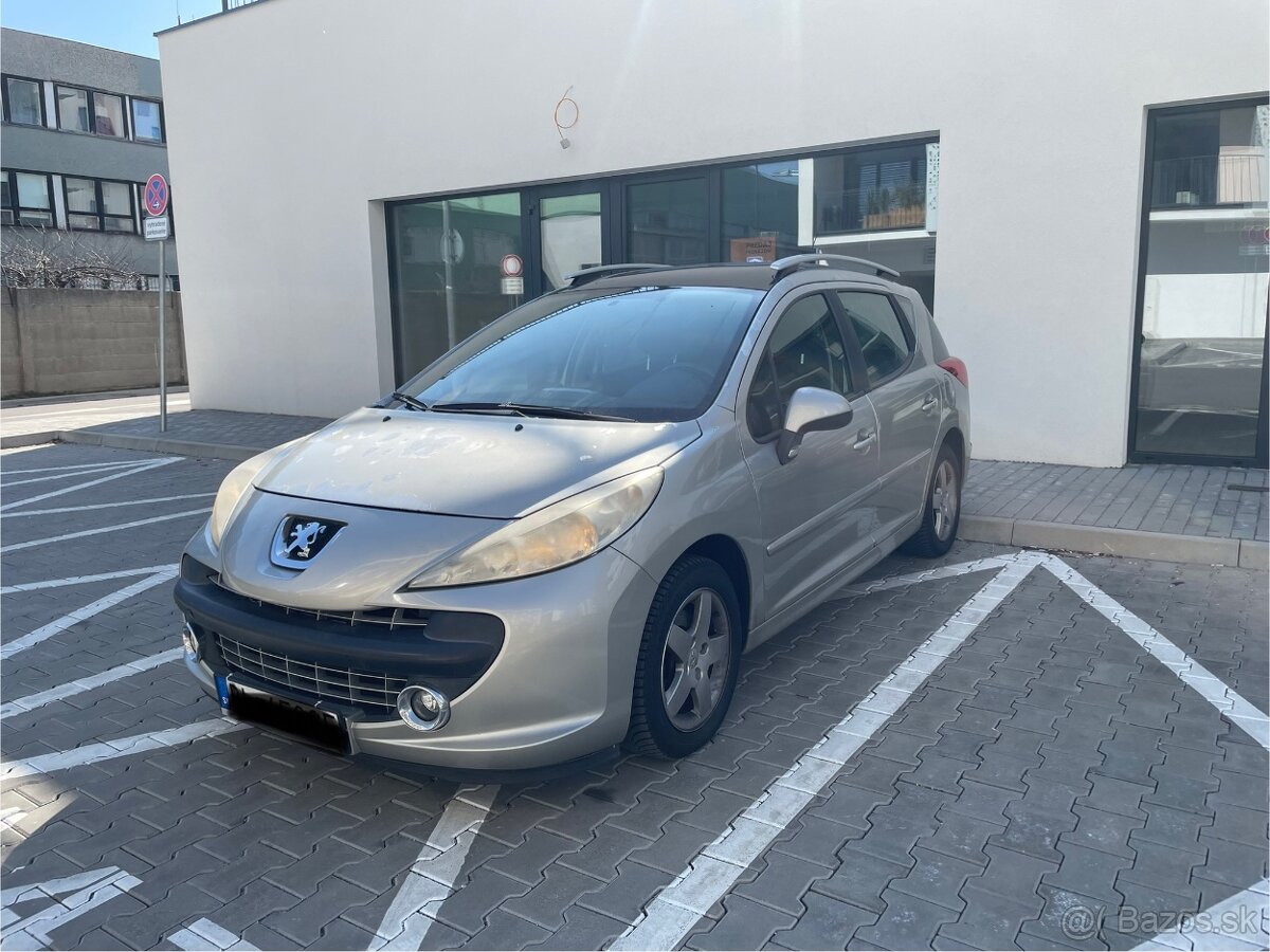 Predám Peugeot 207 SW (2009) – spoľahlivé auto