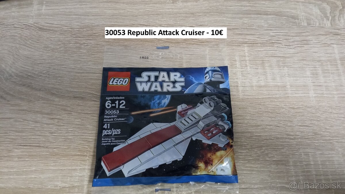 Predám Lego Star Wars figurky, polybagy, rôzne promo