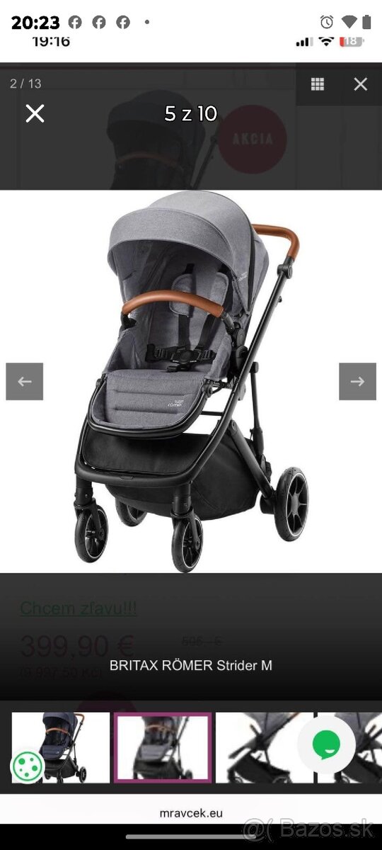 Kočík Britax Romer Strider M