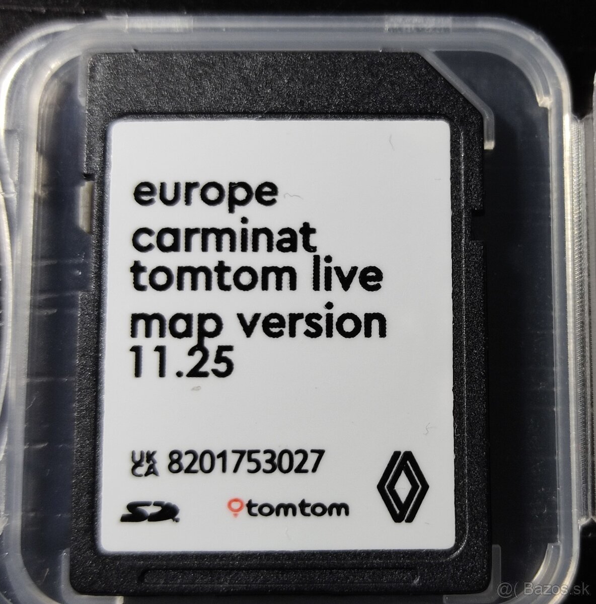 TomTom SD karta live mapy Europa 2024