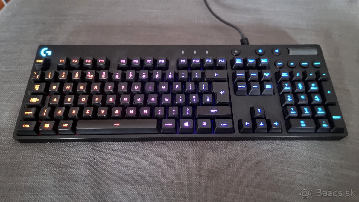 Predám klávesnicu logitech G810 orion