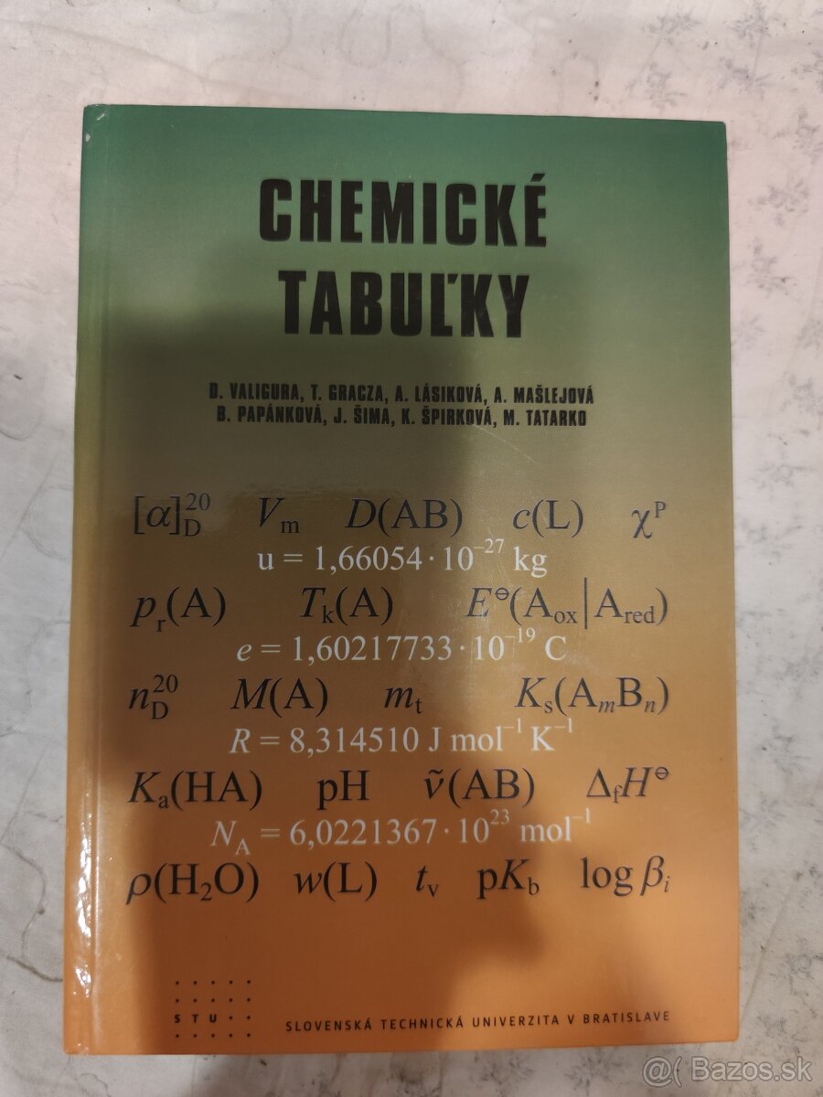 Chemické tabuľky